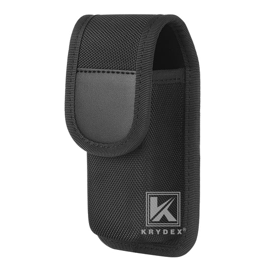 Krydex OC / MK3 Spray Holster OC MACE Pepper Spray Nylon Pouch Canister Flashlight Holder Multi-Tool Plier Pouch Fits 1.5" 1.75" 2" 2.25"  Duty Belt for Police Security LE Outdoor