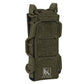 Krydex Tactical 9mm Magazine Pouch Open Top Pistol Mag Carrier Rapid Access MOLLE Compatible