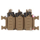 Krydex Tactical Chest Rig Triple Elastic 556 Magazine Pouch Placard GP Pouch Mini Drop Dangler Pouch