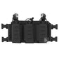 Krydex Tactical Chest Rig Triple Elastic 556 Magazine Pouch Placard GP Pouch Mini Drop Dangler Pouch