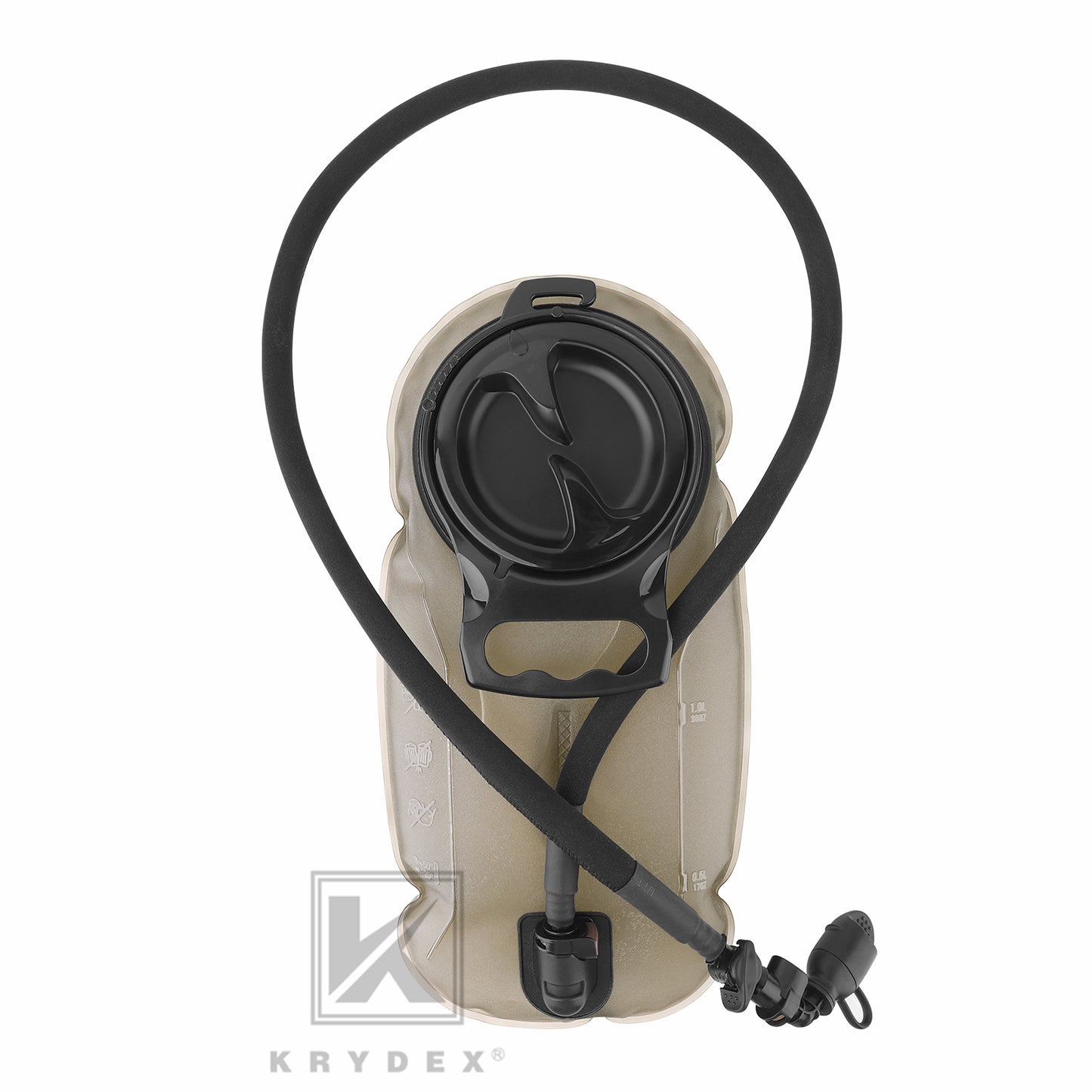 Krydex Tactical Hydration Pack 1.5L 50oz Water Bladder Carrier MOLLE for vest Hydro Backpack