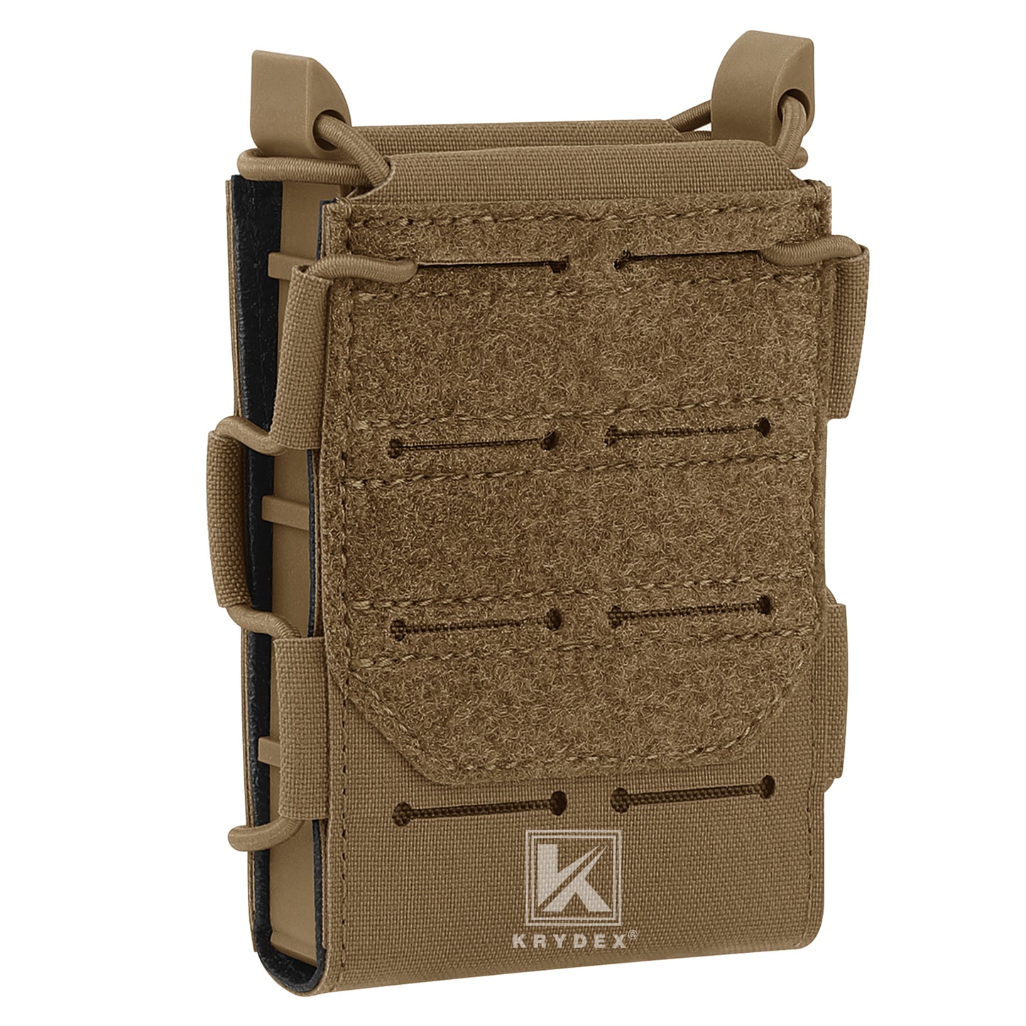 Krydex Tactical 556 Magazine Pouch Open Top Rifle Mag Carrier Rapid Access MOLLE Compatible