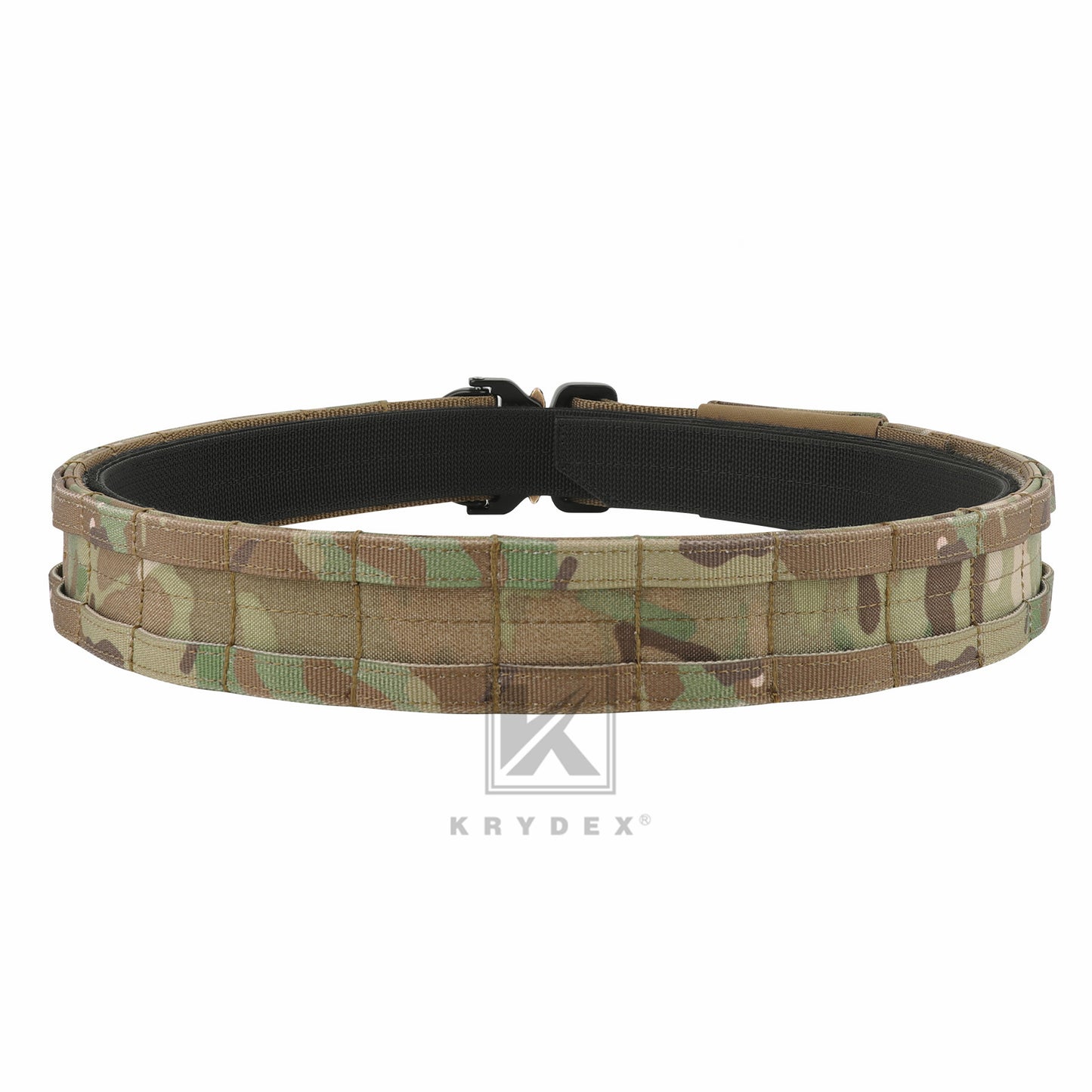 KRYDEX 1.75”& 1.5” Tactical Quick Release MOLLE D-Ring Belt Rigger Duty Gun Belt Outer & Inner Hunting Shooting Belt