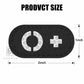 Krydex 4pcs AB+ POS Blood Type Patches Tactical Reflective Hook & Loop Badge First Aid Emergency IFAK Trauma Patch 2x1 In.
