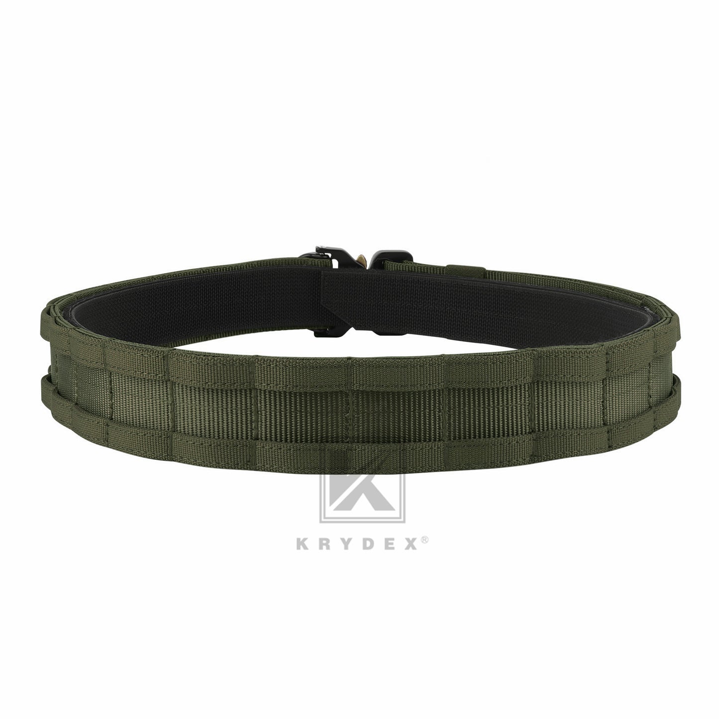 KRYDEX 1.75”& 1.5” Tactical Quick Release MOLLE D-Ring Belt Rigger Duty Gun Belt Outer & Inner Hunting Shooting Belt