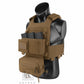 KRYDEX Low Vis Slick Plate Carrier FCS Tactical Molle Vest Elastic Cummerbund Micro Fight MK3 Chassis Drop SACK Pouch