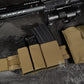 Krydex Tactical Double 9mm & 5.56 Magazine Pouch Mag Holder Duty Belt & Molle Compatible