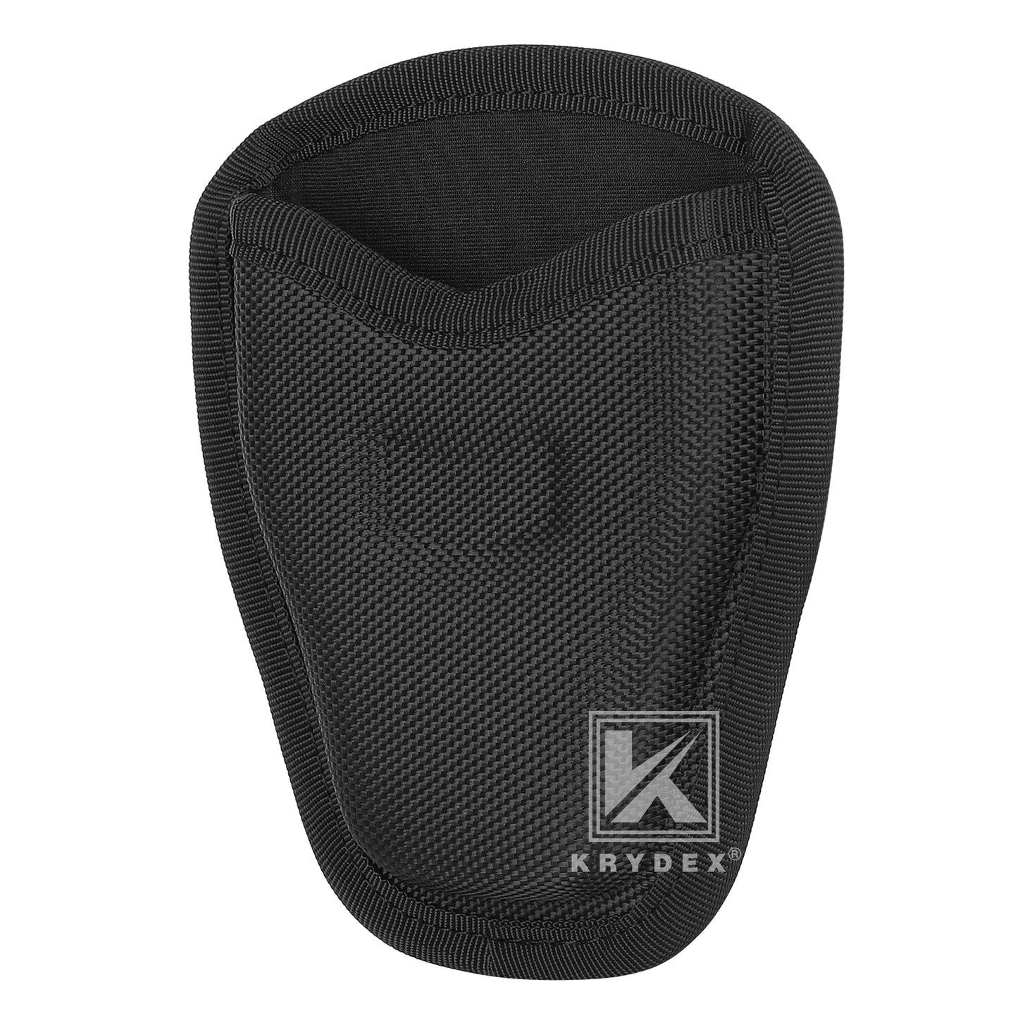 Krydex Open Top Handcuff Case Single Classic Handcuff Pouch Fits 2” & 2.25” Duty Belt For Police Law Enforcement & Security Guard Equipment