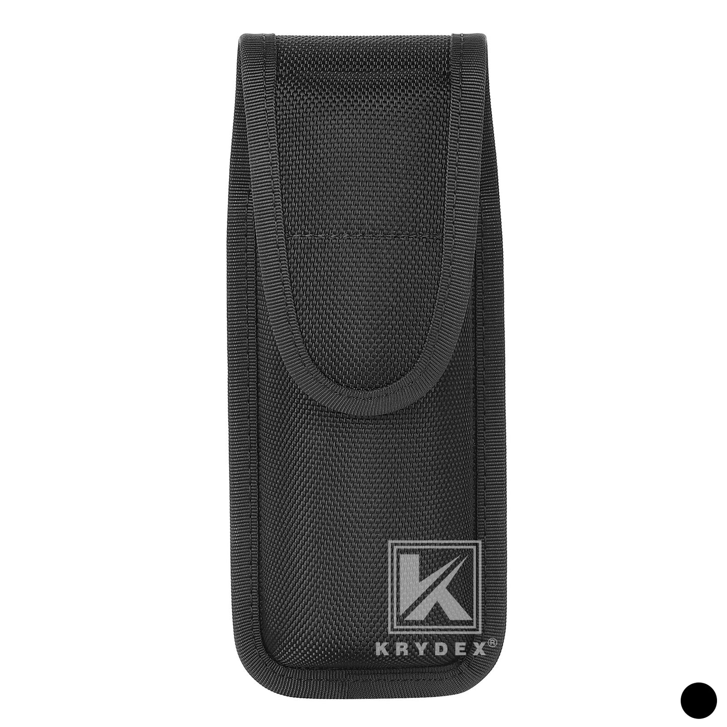 Krydex MK4 Pepper Spray Holder OC Spray Nylon Holster Canisters Pouch for Duty Belt Police Security Law Enforcement Sheriff
