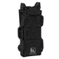 Krydex Tactical 9mm Magazine Pouch Open Top Pistol Mag Carrier Rapid Access MOLLE Compatible
