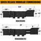 Krydex Tactical Modular Elastic Cummerbund Quick Release Buckle Vest Cummerbund Adjustable Triple Mag Holders Band Fits for K-Zero, JPC, CPC , LBT, FCPC