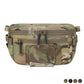 Krydex Tactical Hanger Pouch 3-in-1 Convertible Dangler Carrier Drop Pouch Multi-Function Sling Bag/Waist Fanny Pack/Lower Abdominal Pouch for Plate Carrier