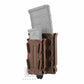 KRYDEX Soft Shell Magazine Pouch for 5.56mm 7.62mm & 9mm Pistol Mag Molle Clip
