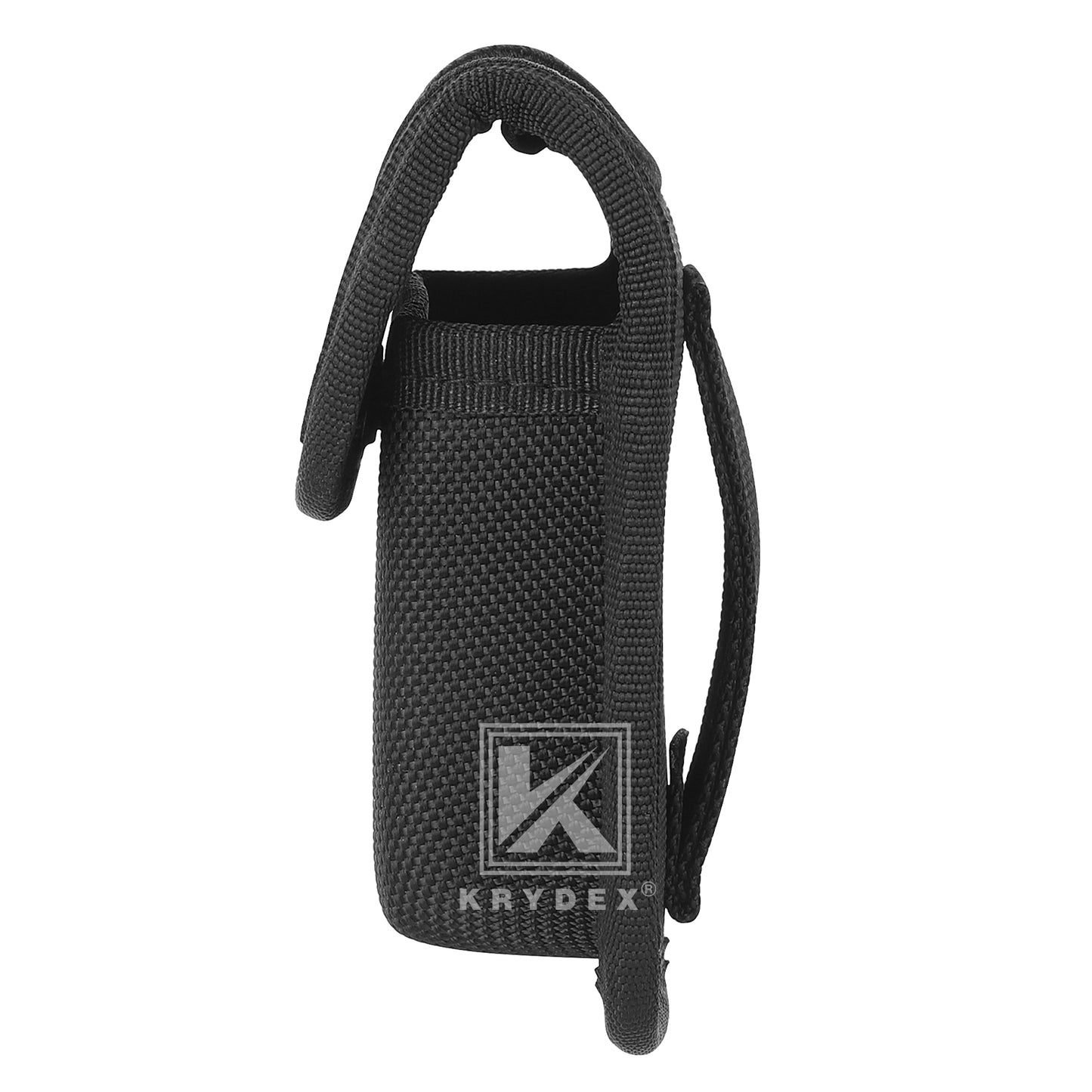 Krydex Glove Holder Nylon Molded Pager Pouch Latex Nitrile Disposable Gloves Pouch Fits 2" & 2.25" Duty Belt For Police Firefighter Law enforcement EMT Paramedic First Responders