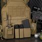 Krydex Tactical Double 9mm & 5.56 Magazine Pouch Mag Holder Duty Belt & Molle Compatible