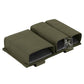 Krydex Tactical Double 9mm & 5.56 Magazine Pouch Mag Holder Duty Belt & Molle Compatible