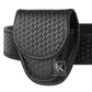 Krydex Double Hidden Snap Basket weave Handcuff Case Pouch Fits 2” & 2.25” Duty Belt For Police Law Enforcement & Security Guard Equipment