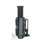KRYDEX Soft Shell 9mm Pistol Mag Pouch Magazine Carrier Holder with Belt Clip Short