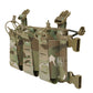 Krydex Tactical Chest Rig Triple Elastic 556 Magazine Pouch Placard GP Pouch Mini Drop Dangler Pouch