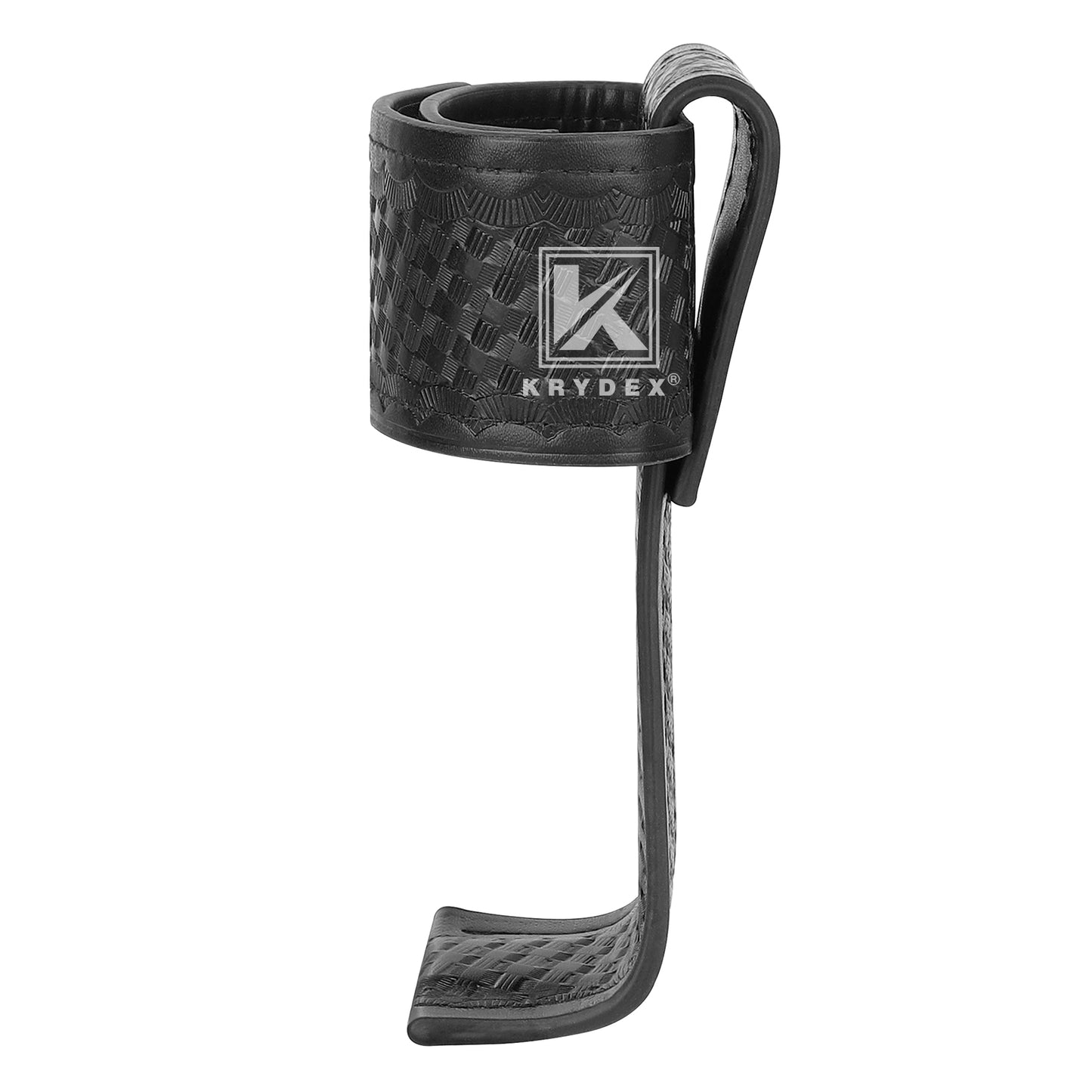 Krydex L-Style Universal Radio Holster Basketweave Two Way Radio Case Holder Fits For Motorola Kenwood 2” & 2.25” Duty Belt Carrier for First Responders