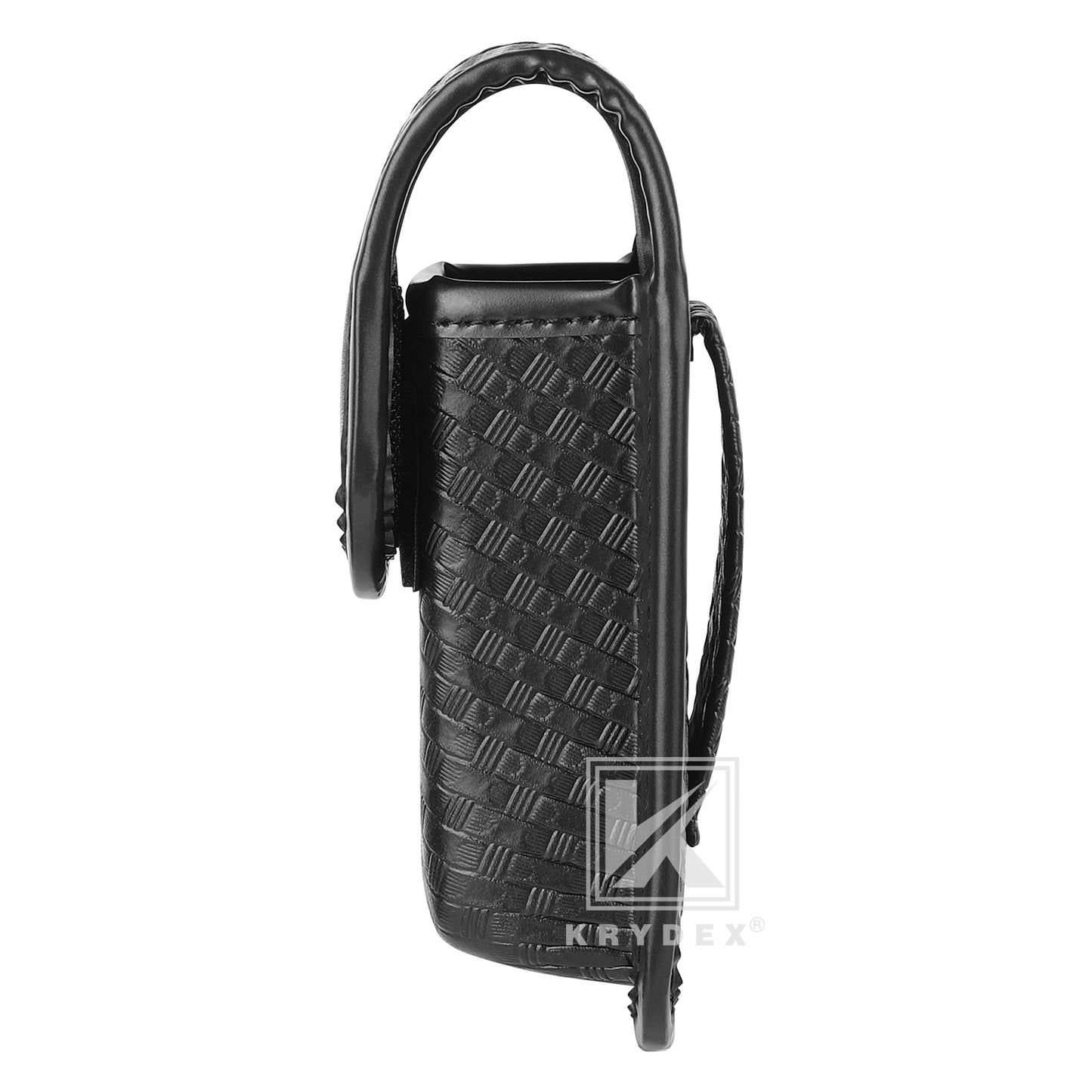 Krydex OC / MK3 Spray Holster Basket Weave OC MACE Pepper Spray Pouch Canister Flashlight Holder Multi-Tool Plier Pouch Fits 1.5" 1.75" 2" 2.25"  Duty Belt for Police Security LE Outdoor