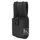Krydex 1680D Nylon Radio Pouch for Duty Belt Universal Radio Holster Walkie Talkies for Police Security & Law Enforcement Heavy Duty Durable Fits 2" & 2.25" Belts