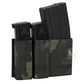 Krydex Tactical Double 9mm & 5.56 Magazine Pouch Mag Holder Duty Belt & Molle Compatible