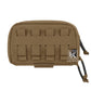 Krydex Tactical Admin Pouch Chest Bag MOLLE Utility Pouch Front Pocket for Vest and Chest Rig