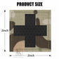 Krydex 2pcs Medical Cross Patches First Aid MED Badge Emergency IFAK Trauma Reflective Patch 2x2 In.