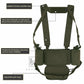 Krydex Tactical Chest Rig Padded Shoulder Strap Laser Cut H-Harness Fat Shoulder Waist Back Strap for Micro Fight Chassic Placard