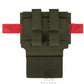 Krydex Tactical Micro Trauma Pouch MED IFAK Kit First Aid Insert Medical Holder Removable Tourniquet Holder MOLLE & Belt Compatible