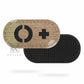 Krydex 4pcs AB+ POS Blood Type Patches Tactical Reflective Hook & Loop Badge First Aid Emergency IFAK Trauma Patch 2x1 In.