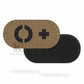 Krydex 4pcs AB+ POS Blood Type Patches Tactical Reflective Hook & Loop Badge First Aid Emergency IFAK Trauma Patch 2x1 In.