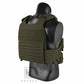 KRYDEX Low Vis Slick Plate Carrier FCS Tactical Molle Vest Elastic Cummerbund Micro Fight MK3 Chassis Drop SACK Pouch