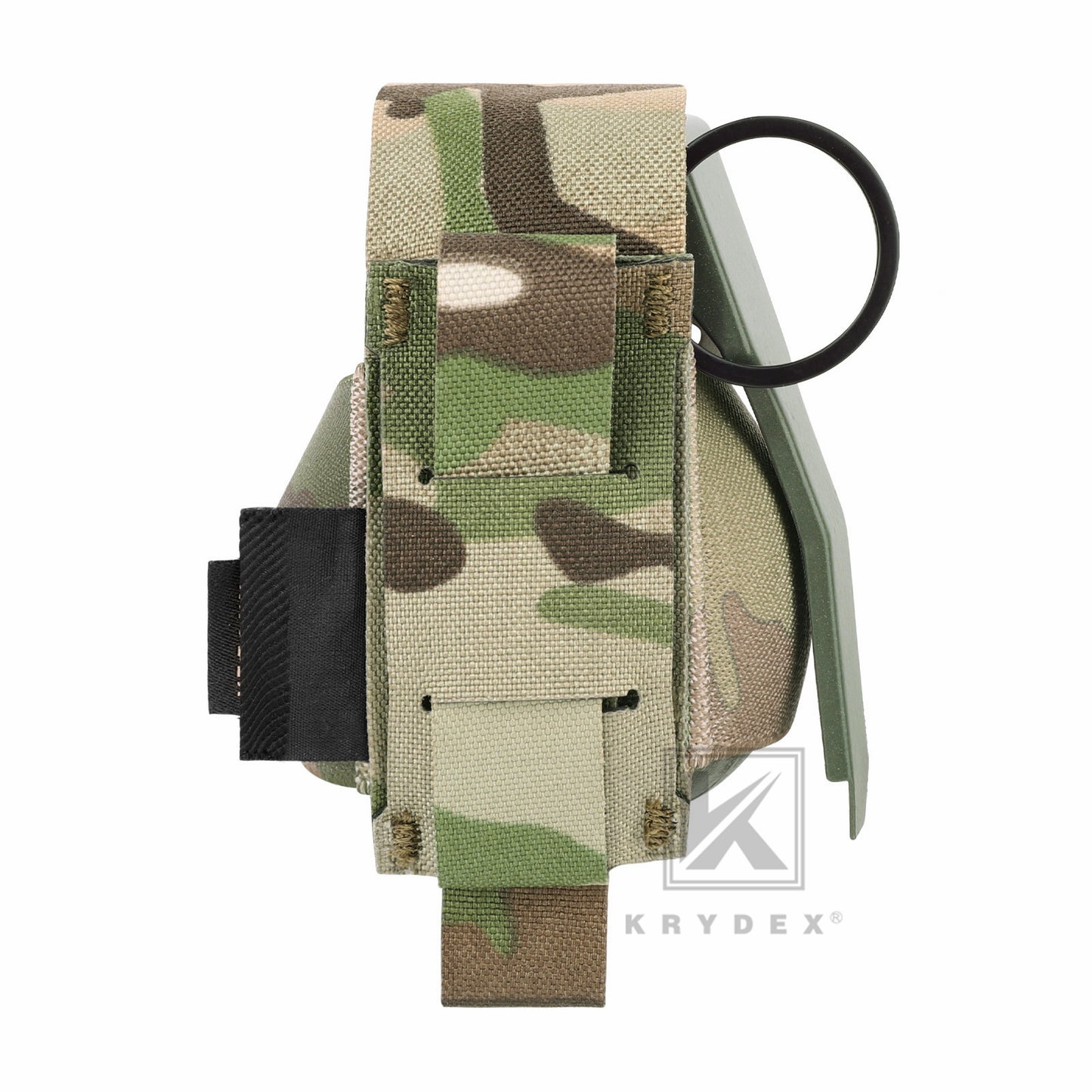 Krydex Tactical Elastic Frag Grenade Pouch MOLLE PALS & Belt system