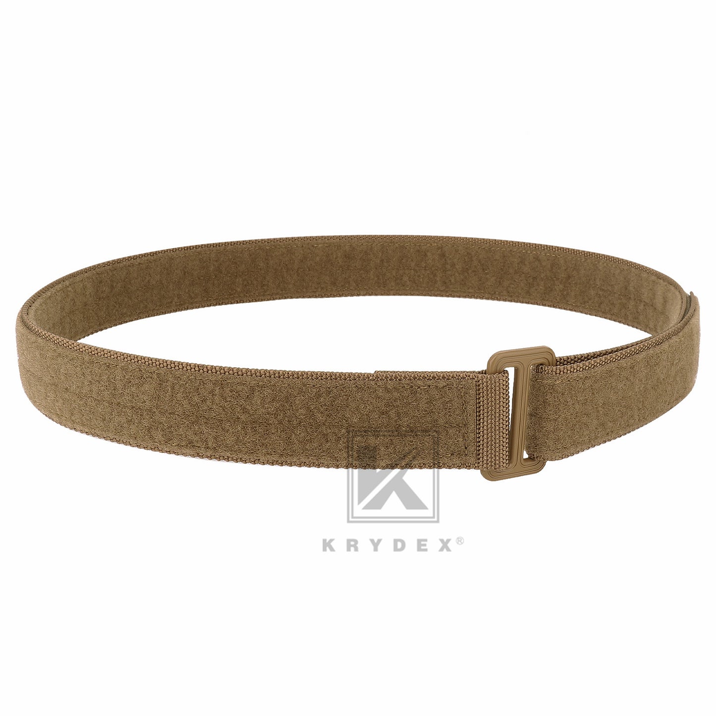 Krydex Tactical EDC Under Belt Hook & Loop Inner Belt 1.5" Duty Concealed Carry Base Belt