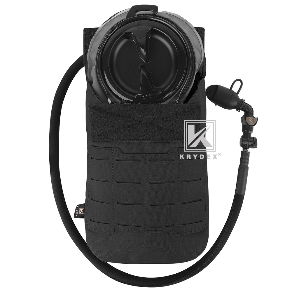 Krydex Tactical 1.5L 50oz Hydration Bladder Pouch Low Profile Hydra Carrier MOLLE Water Pack