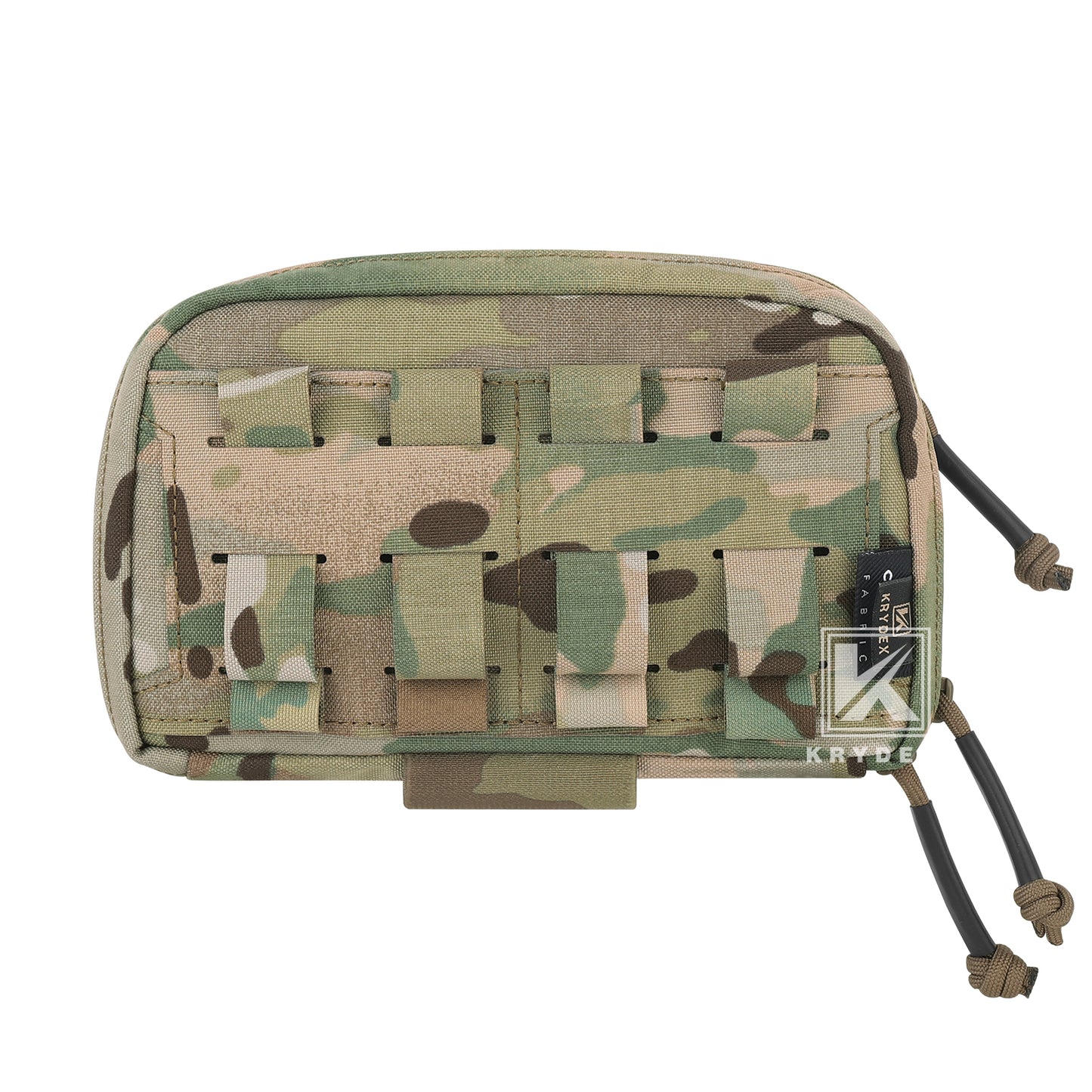 Krydex Tactical Admin Pouch Chest Bag MOLLE Utility Pouch Front Pocket for Vest and Chest Rig