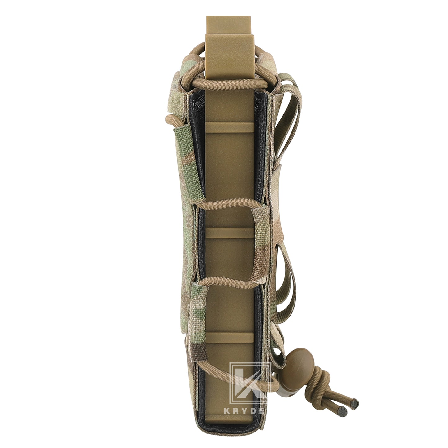 Krydex Tactical 556 Magazine Pouch Open Top Rifle Mag Carrier Rapid Access MOLLE Compatible