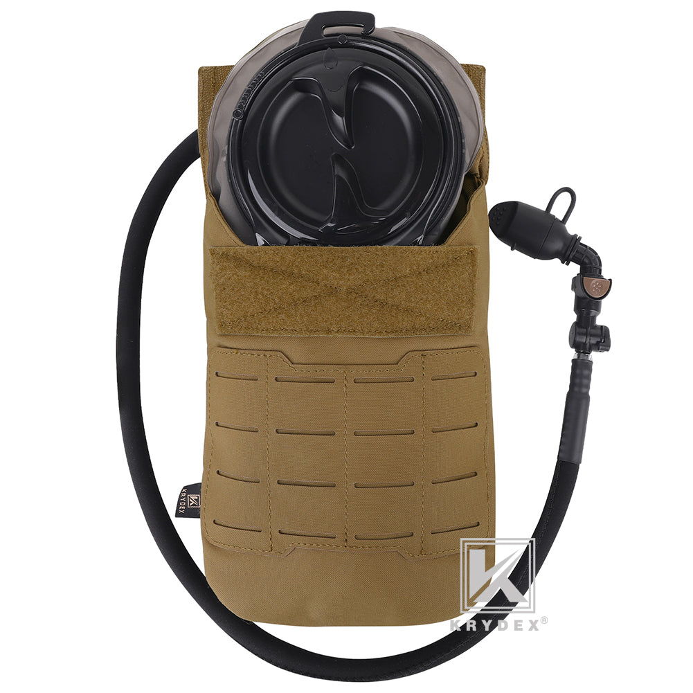 Krydex Tactical 1.5L 50oz Hydration Bladder Pouch Low Profile Hydra Carrier MOLLE Water Pack