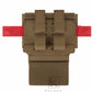 Krydex Tactical Micro Trauma Pouch MED IFAK Kit First Aid Insert Medical Holder Removable Tourniquet Holder MOLLE & Belt Compatible