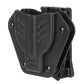 Krydex Handcuff Holster 360° Rotatable Dual-Lock Mount For 1.5”-2.25” Belt & MOLLE Clip Fits S&W Model 100/ASP/Peerless Chain Handcuffs Holder
