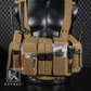Krydex Tactical Chest Rig UW Gen IV Low Profile Micro Fight Rigs Carrier 556 9mm GP Pouch H Harness