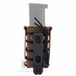 KRYDEX Soft Shell 9mm Pistol Mag Pouch Magazine Carrier Holder with Belt Clip Short