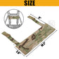 Krydex Tactical Chest Rig MOLLE Panel Front Chest Holder Bridge Phone Mount for D3CR MK3 MK4 UW SOP Rigs