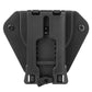 Krydex Handcuff Holster 360° Rotatable Dual-Lock Mount For 1.5”-2.25” Belt & MOLLE Clip Fits S&W Model 100/ASP/Peerless Chain Handcuffs Holder