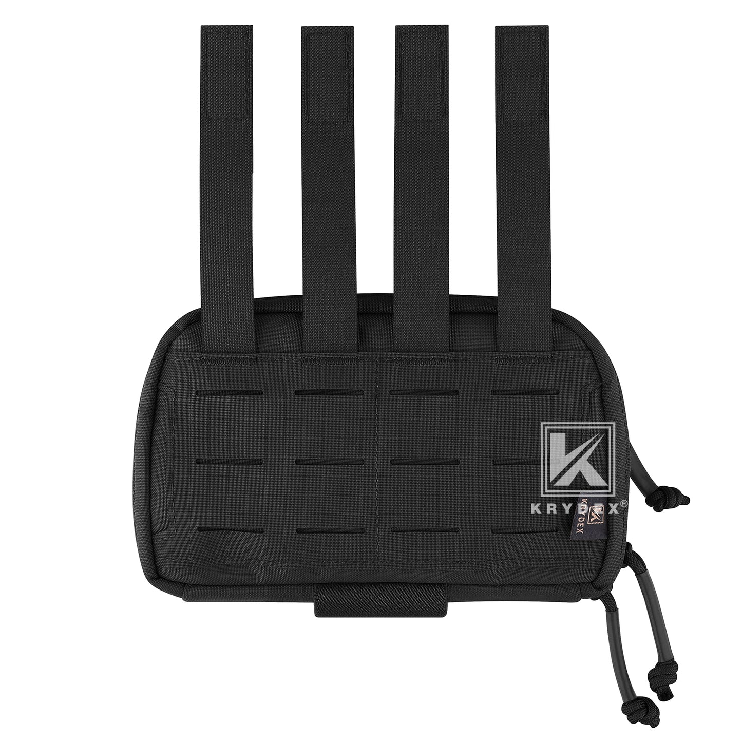 Krydex Tactical Admin Pouch Chest Bag MOLLE Utility Pouch Front Pocket for Vest and Chest Rig