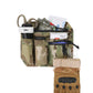 Krydex Tactical Hook Backed Organizer Panel Admin Insert EDC Pouch for Backpack Range Bag Accessory organizer Outdoor survival gear panel