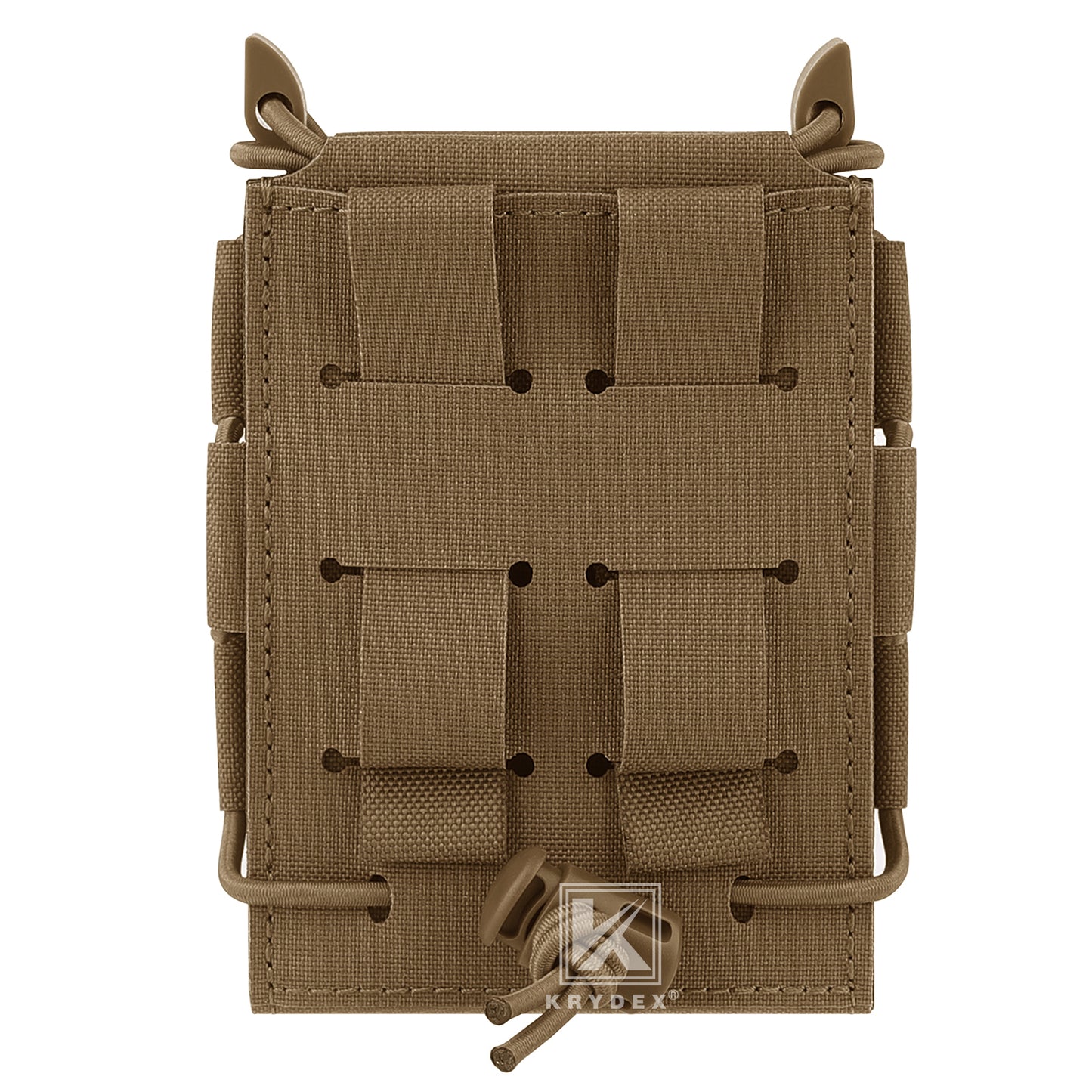 Krydex Tactical 556 Magazine Pouch Open Top Rifle Mag Carrier Rapid Access MOLLE Compatible