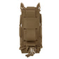 Krydex Tactical 9mm Magazine Pouch Open Top Pistol Mag Carrier Rapid Access MOLLE Compatible
